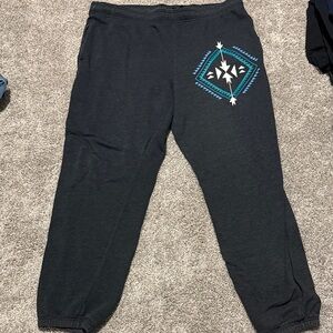 Mossimo supply co Aztec dark grey sweatpants
